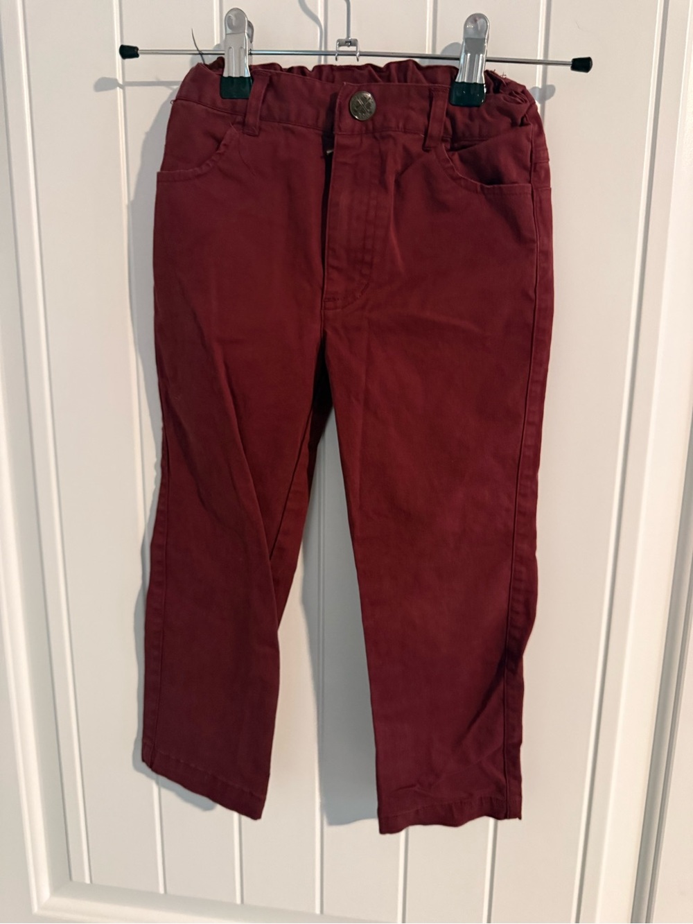 FORE!! by Axel & Hudson Boys Burgundy Twill Pants – Size 4T